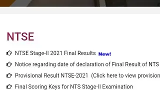 NTSE Stage 2 result out | Check directly