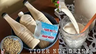 THE BEST TIGER NUT DRINK RECIPE YOU&rsquo;LL EVER TRY !