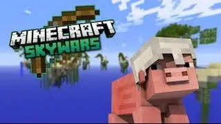 Jogando skywars sozinho so muito ruin