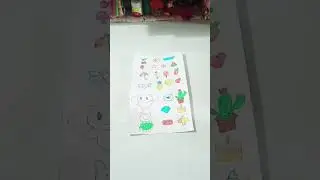 How to make homemade 💞 stickers 😁 || #viral #art #craft #drawing #shorts #homemade #sticker