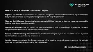 ICO Software Development Company Unlocking the Potential of Blockchain