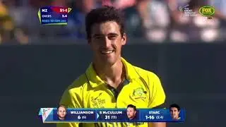 Brutal Powerhitting Brendon McCullum Smashing  Johnson & Starc |