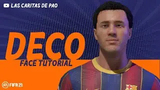 Como crear a Deco face FIFA 21 CLUBES PRO | PRO CLUBS | lookalike | virtual pro