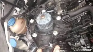 Troca da bomba de agua do passat 2.0 tsi