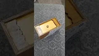 This puzzle box has a secret!! #puzzle #puzzlebox #brainteaser #amazing #shorts