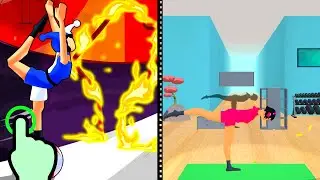 Flex Run 3D - Flex Girl Run - All Levels iOS Android GamePlay