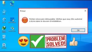 Fix : Can't find the necessary file | Fichier n&eacute;cessaire introuvable | Update 22H2 Windows 7 |10|11