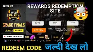 Free Fire Bangladesh Championship redeem code | ffbc grand finals redeem code