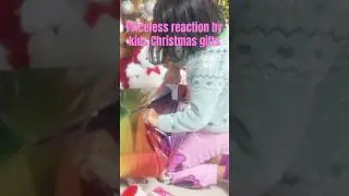 OPENING PRESENTS BRINGS PRICELESS REACTION ! CHRISTMAS DAY FAMILY SPECIAL #christmas #santa #shorts
