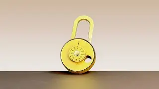 DIY Cardboard Combination Lock Tutorial | Creative Paper Craft Project