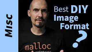 PPM might be the best DIY image format (at least for beginners).