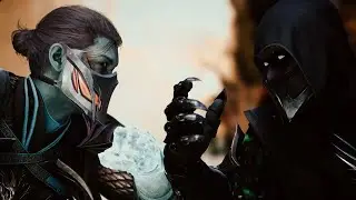 Sub-Zero vs Noob Saibot mk1 (enhanced visuals, very hard mode) 