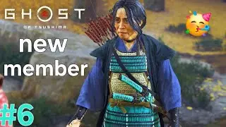 &ldquo;Finally! New Member Joined Our Team 🤝🔥&rdquo;|| ghost of Tsushima gameplay video #6