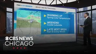 Chicago weather: spring-like temperatures this weekend