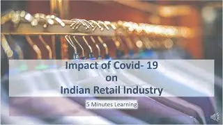 INDUSTRY ANALYSIS | COVID- 19 | Impact of LOCKDOWN on Indian Retail Sector  explained in Tamil