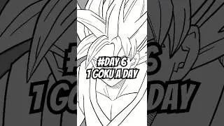 1Day1Goku #anime #goku #gokufanart #dragonball #dragonballsuper #procreateart