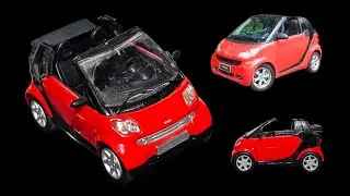 Smart ForTwo Convers&iacute;vel Scala 1:43 (Del Prado Collection)