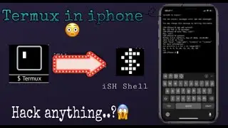 How to install Termux in iPhone (iSH Shell) || run python || Kali Linux