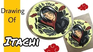 Painting of Itachi || Naruto Manga || #Shorts || #animeart || #copicart .