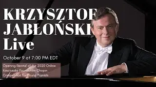 KFCC Opening Recital with Krzysztof Jablonski