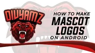 HOW TO MAKE MASCOT LOGO ON ANDROID/iOS