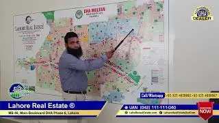 DHA Multan Phase 1 Complete Map Analysis By LRE 14 September 2019