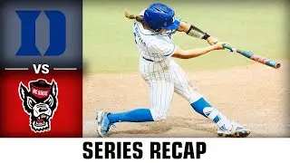 Duke vs. NC State Series Recap | 2024 ACC Softball