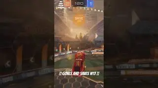 LUCK ON MY SIDE! | GOALS AND SAVES #17 | Rocket League #shorts #gaming #rocketleague #youtube #viral