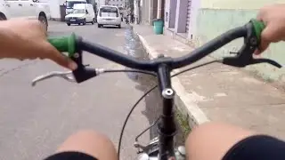Bike vlog pela cidade de aro 20 