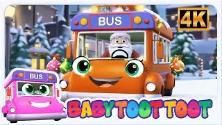 Der Weihnachtsmann im Bus 🎄✨ | Baby Toot Toot Weihnachtslied