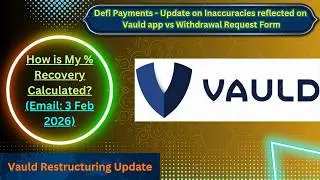 ⚠️ Inaccurate VAULD App Data vs Withdrawal Form | Crypto.com | #vauld #crypto #drezillion