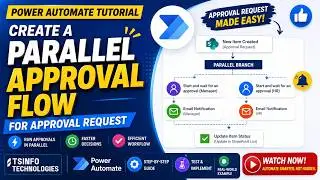 Power Automate Parallel Approval Flow Tutorial | Create Approval Requests Step by Step