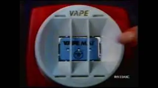 Vape Mat spot pubblicitario insetticida a piastrina  - Raidue 27 giugno 1992