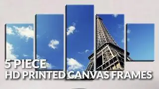 NEW ERA OF WALL DECOR IS HERE - 5 PIECE HD PRINTED CANVAS FRAME VER 2 YOUTUBE   TJ