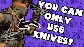 USING KNIVES AGAINST GUNS!?? - Call Of Duty BO4 Challenge