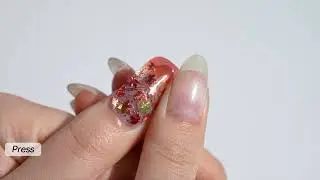 Wholesale Fall Gel Nail Strips Custom Maple Leaf Gel Nails NG200448