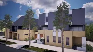 Stylecraft Builders Australia - Externals 11 Luxury Townhouses in Maidstone Commencing 2018