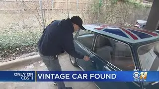 Vintage Car Returned To Dallas Owner After Being Stolen