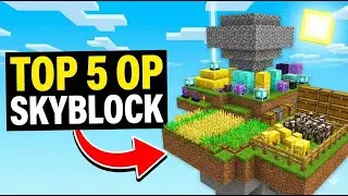 Top 5 BEST OP Skyblock Servers For Minecraft 2026! - Server IPS