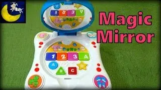 Kidz Delight Magic Mirror Baby Laptop Review! - (6 month old's FAVORITE Toy!)