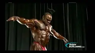 Arnold classic 2010 Kai Greene posing routine