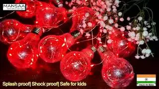 MANSAA M45 Edison Bulb String Light