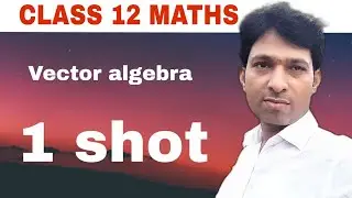 vector algebra class 12| theory and important question | hindi medium| jee|