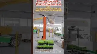 30 Kg Accumulators Palletizing,320 Boxes/h #palletizing robot #palletizer #industrialrobot