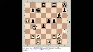 Combusken 1 vs Stockfish 250702 | King's Pawn: French Defense #chess