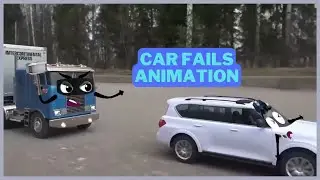 Car Crash Compilation ANIMATION Container Trucks Go Wrong