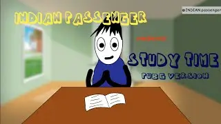 Study Time | INDIAN passenger |Funny comedy animated video -- exam time