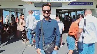 F4 Free Ferry 🛳 Ride l Amsterdam 🇳🇱 🇪🇺 #ferry #amsterdam  #holland
