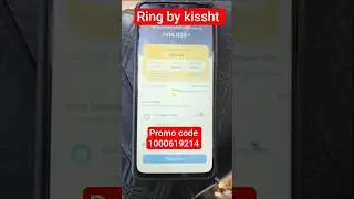 ring by kissht promo code kya hota hai ring power loan apply kaise karte he #ringloanapp #kisshtloan