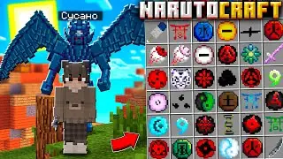 Naruto Craft V4: The Best Naruto Mod for Minecraft PE